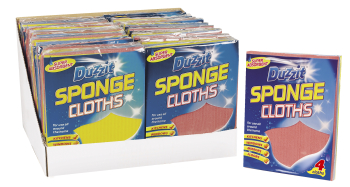 Duzzit 4pc Sponge Cloths